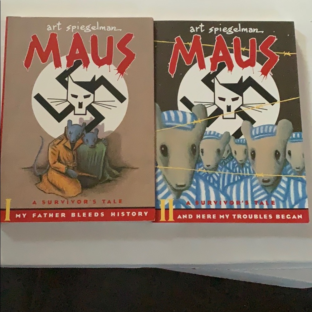 SALE!! Maus history graphic novels set of 2 NEW